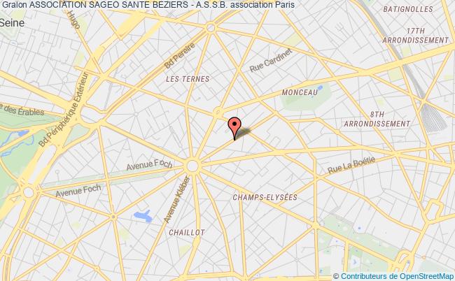 plan association Association Sageo Sante Beziers - A.s.s.b. Paris