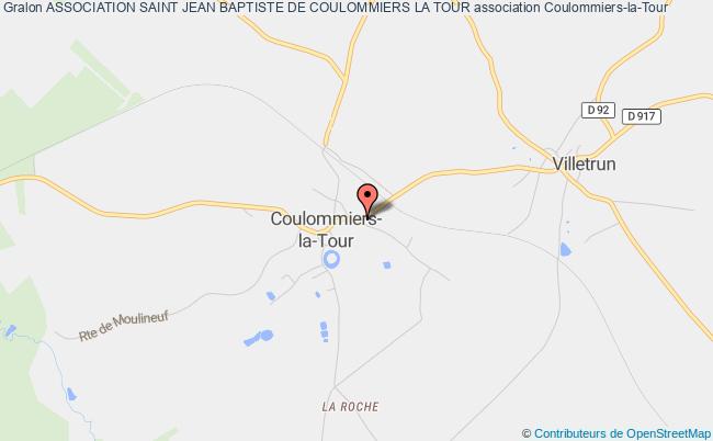 plan association Association Saint Jean Baptiste De Coulommiers La Tour Coulommiers-la-Tour