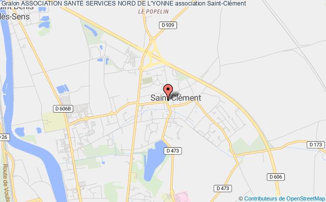 plan association Association SantÉ Services Nord De L'yonne Saint-Clément