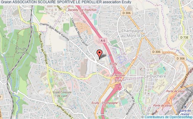 plan association Association Scolaire Sportive Le PÉrollier Écully