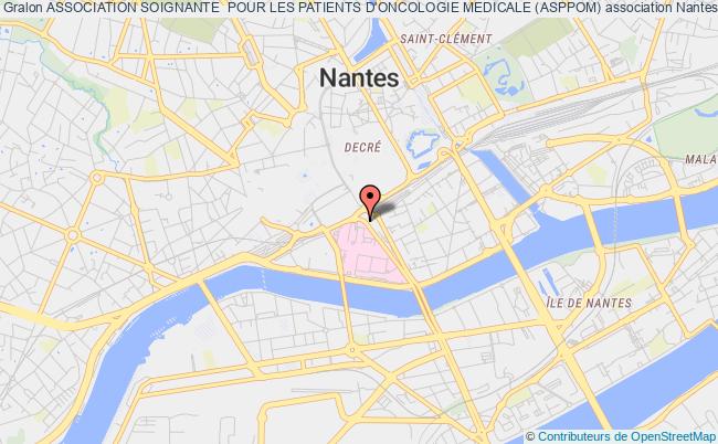 plan association Association Soignante  Pour Les Patients D'oncologie Medicale (asppom) Nantes