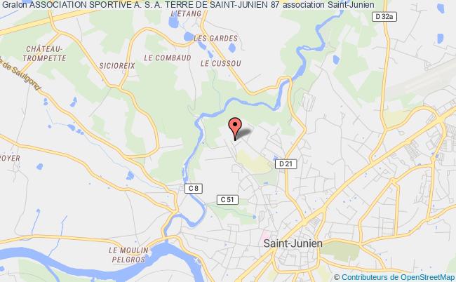 plan association Association Sportive A. S. A. Terre De Saint-junien 87 Saint-Junien
