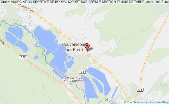 ASSOCIATION SPORTIVE DE BOUVAINCOURT-SUR-BRESLE SECTION TENNIS DE TABLE