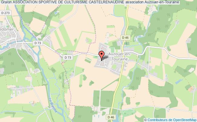 plan association Association Sportive De Culturisme Castelrenaudine Auzouer-en-Touraine