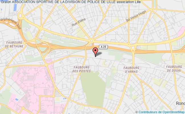 plan association Association Sportive De La Division De Police De Lille Lille