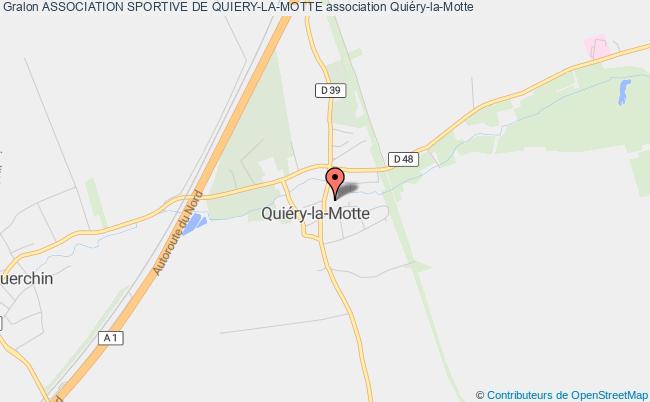 plan association Association Sportive De Quiery-la-motte Quiéry-la-Motte