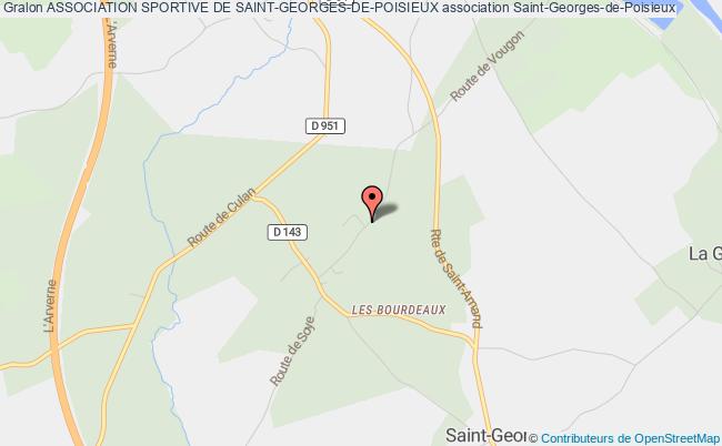 plan association Association Sportive De Saint-georges-de-poisieux Saint-Georges-de-Poisieux