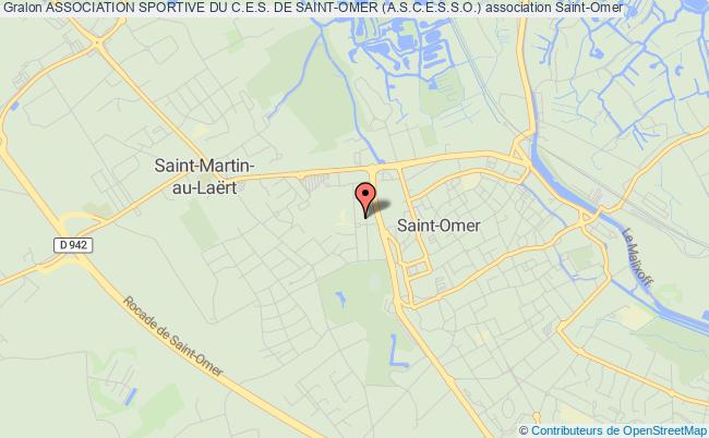 plan association Association Sportive Du C.e.s. De Saint-omer (a.s.c.e.s.s.o.) Saint-Omer