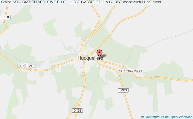 plan association Association Sportive Du College Gabriel De La Gorce Hucqueliers