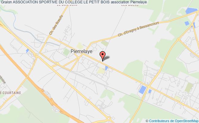 plan association Association Sportive Du College Le Petit Bois Pierrelaye