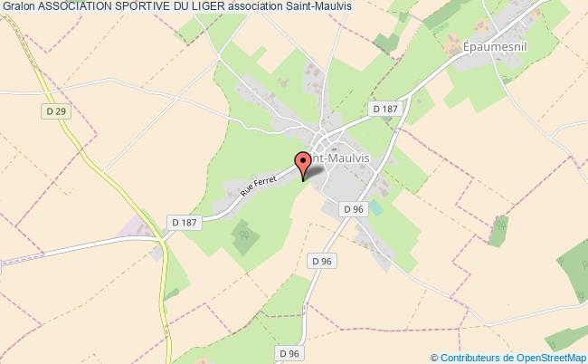 plan association Association Sportive Du Liger Saint-Maulvis