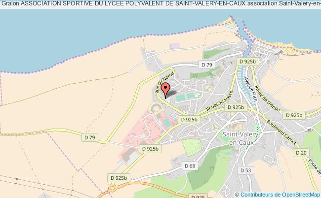 plan association Association Sportive Du Lycee Polyvalent De Saint-valery-en-caux Saint-Valery-en-Caux