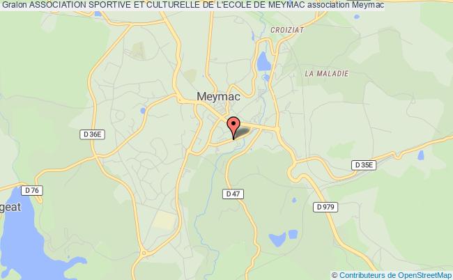 ASSOCIATION SPORTIVE ET CULTURELLE DE L'ECOLE DE MEYMAC