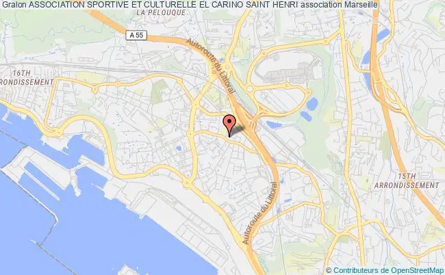 plan association Association Sportive Et Culturelle El Carino Saint Henri Marseille 16