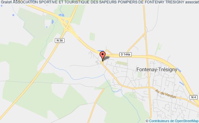 plan association Association Sportive Et Touristique Des Sapeurs Pompiers De Fontenay Tresigny Fontenay-Trésigny