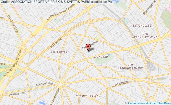plan association Association Sportive Friskis & Svettis Paris Paris