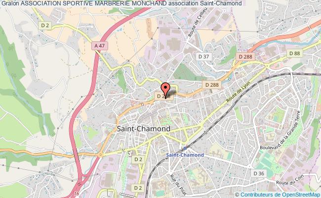 plan association Association Sportive Marbrerie Monchand Saint-Chamond