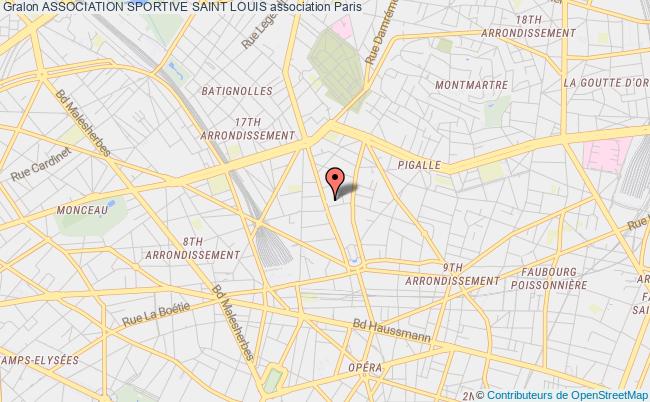 plan association Association Sportive Saint Louis Paris