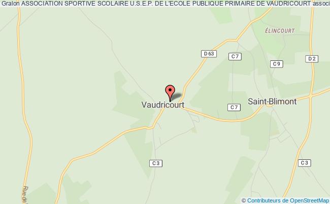 ASSOCIATION SPORTIVE SCOLAIRE U.S.E.P. DE L'ECOLE PUBLIQUE PRIMAIRE DE VAUDRICOURT