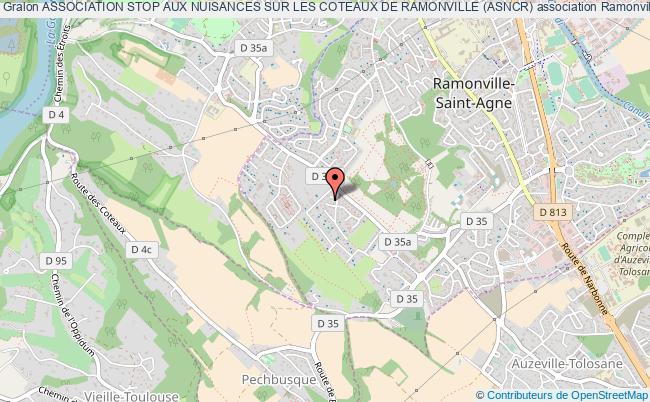 ASSOCIATION STOP AUX NUISANCES SUR LES COTEAUX DE RAMONVILLE (ASNCR)