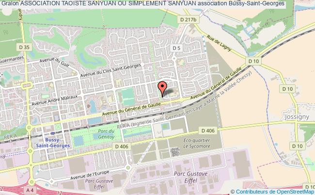 plan association Association Taoiste Sanyuan Ou Simplement Sanyuan Bussy-Saint-Georges