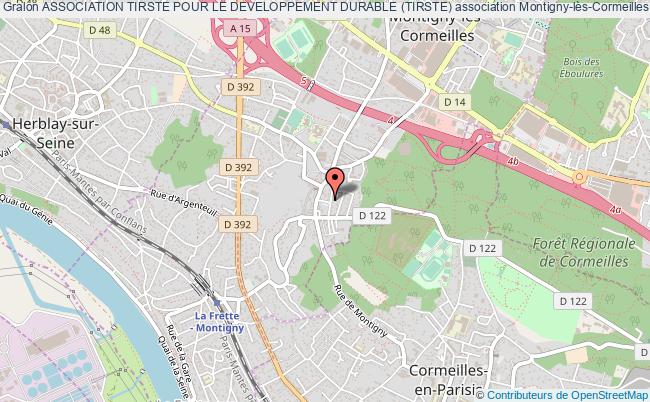 plan association Association Tirste Pour Le Developpement Durable (tirste) Montigny-lès-Cormeilles