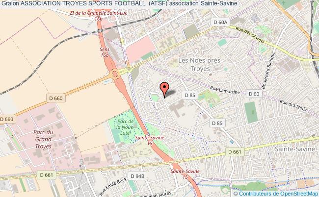 plan association Association Troyes Sports Football  (atsf) Sainte-Savine