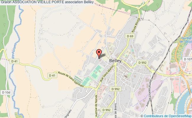 plan association Association Vieille Porte Belley