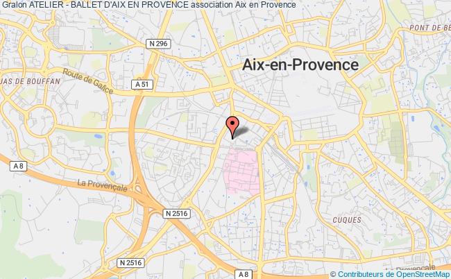 plan association Atelier - Ballet D'aix En Provence Aix-en-Provence