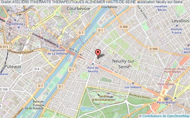 plan association Ateliers Itinerants Therapeutiques Alzheimer Hauts-de-seine Neuilly-sur-Seine
