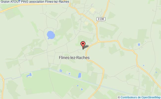 plan association Atout Ping Flines-lez-Raches