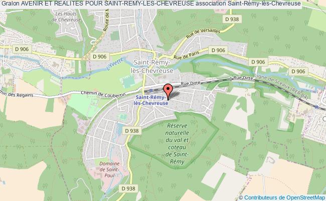 plan association Avenir Et Realites Pour Saint-remy-les-chevreuse Saint-Rémy-lès-Chevreuse
