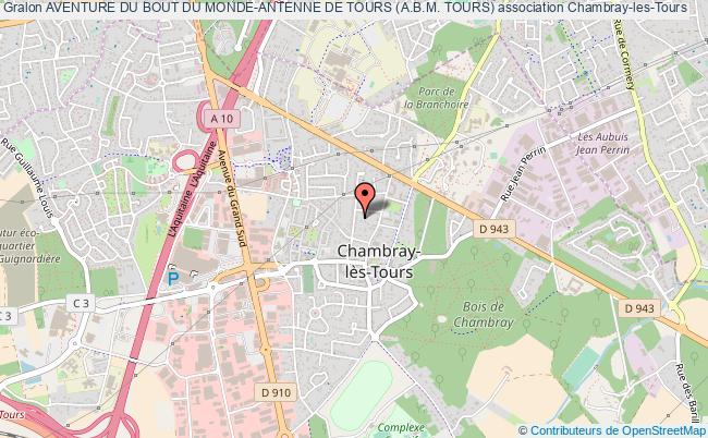 plan association Aventure Du Bout Du Monde-antenne De Tours (a.b.m. Tours) Chambray-lès-Tours