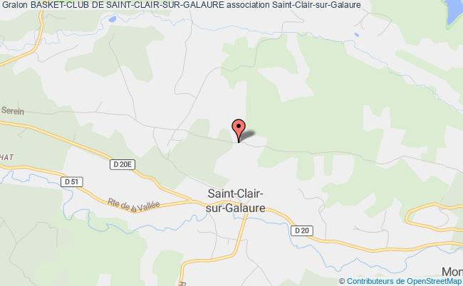 BASKET-CLUB DE SAINT-CLAIR-SUR-GALAURE