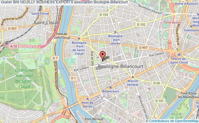 plan association Bni Neuilly Business Experts Boulogne-Billancourt