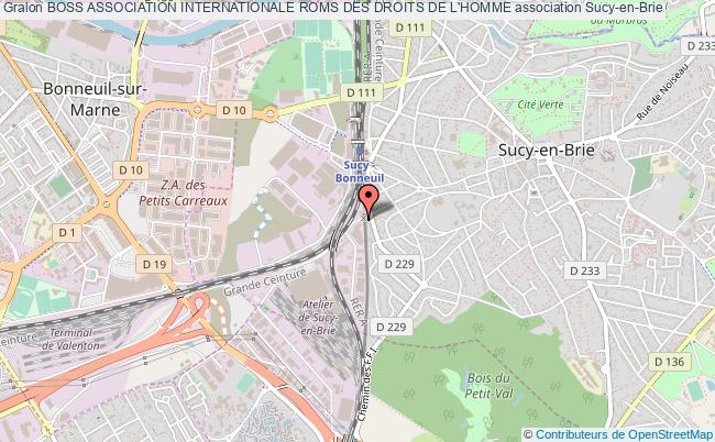 plan association Boss Association Internationale Roms Des Droits De L'homme Sucy-en-Brie