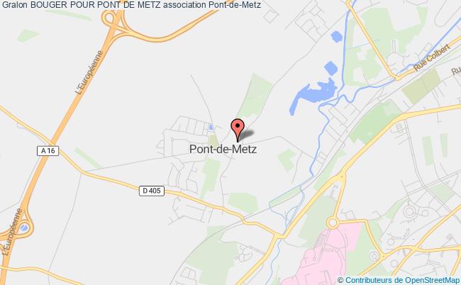 plan association Bouger Pour Pont De Metz Pont-de-Metz
