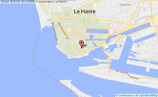 plan association Boule Du Perrey Le Havre
