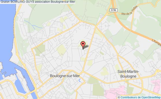 plan association Bowling Guys Boulogne-sur-Mer