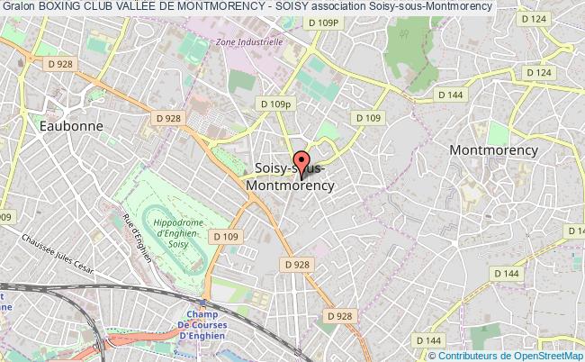 plan association Boxing Club VallÉe De Montmorency - Soisy Soisy-sous-Montmorency