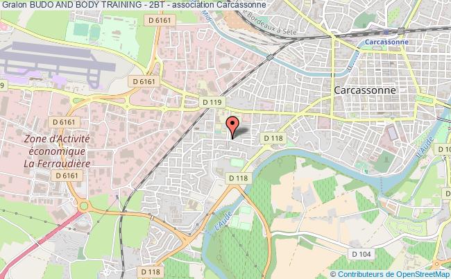 plan association Budo And Body Training - 2bt - Carcassonne