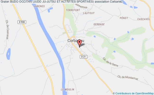 plan association Budo Occitan (judo Ju-jutsu Et ActivitÉs Sportives) Corbarieu