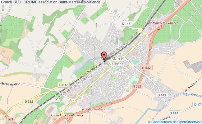 plan association Buqi Drome Saint-Marcel-lès-Valence