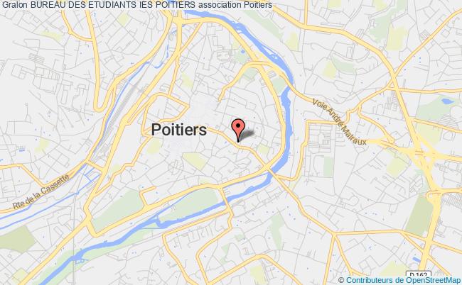 plan association Bureau Des Etudiants Ies Poitiers Poitiers