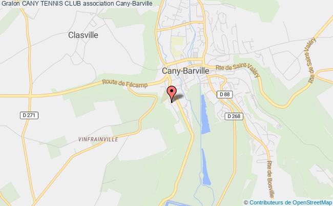 plan association Cany Tennis Club Cany-Barville