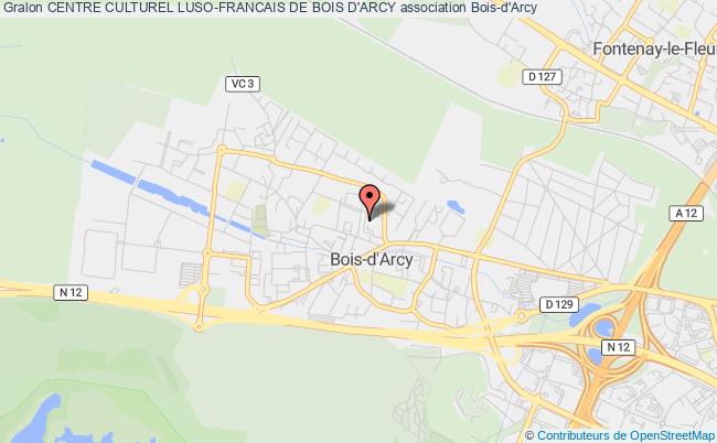 plan association Centre Culturel Luso-francais De Bois D'arcy Bois-d'Arcy