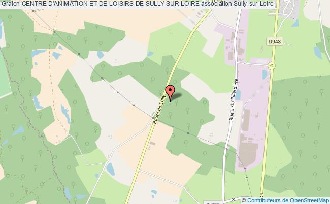 plan association Centre D'animation Et De Loisirs De Sully-sur-loire Sully-sur-Loire