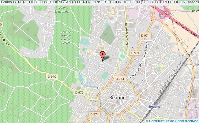 plan association Centre Des Jeunes Dirigeants D'entreprise Section De Dijon (cjd Section De Dijon) Beaune
