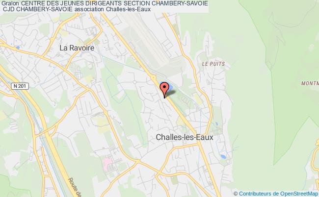 plan association Centre Des Jeunes Dirigeants Section Chambery-savoie
 Cjd Chambery-savoie Challes-les-Eaux