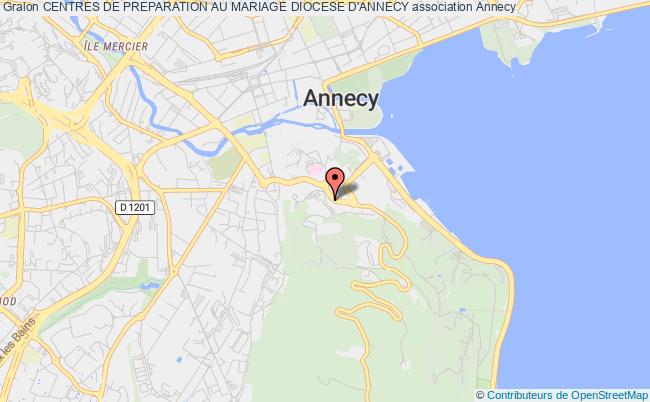 plan association Centres De Preparation Au Mariage Diocese D'annecy Annecy